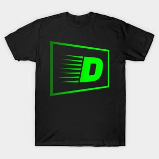 Letter D Letter Art T-Shirt